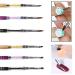 Kalolary 3PCs Acrylic Nail Brushes - Perfect Gel Nail Art & Design Accessories for Professional Nail Care - Buy Online on SooperMarket.com