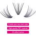Fadlash 20D-0.07-D Cluster Eyelashes Extension 16mm - Individual Lashes for DIY Self-Application - Buy Online on SooperMarket.com