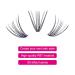 Premium 20D 0.07mm D Curl Individual Eyelash Clusters - 120PCs DIY Fadlash Eyelashes - 13mm | Shop Internationally - Buy Online on SooperMarket.com