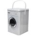 Laundry Detergent Container Laundry Detergent Powder Storage Box Portable Cute Tapes Stationery Socks Container Organizer with Handle