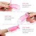 TsMADDTs Acrylic Nail Soak Off Clips - 30pcs Reusable Gel Nail Polish Remover Clips in Pink, Purple, White | Nail Clips for Polish Removal - Buy Online on SooperMarket.com