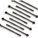 Tosssper 10-Piece Makeup Brush Set - Dual-Ended Eyeshadow Applicators & Beauty Tools for Perfect Eyelashes | International Shipping Available - Buy Online on SooperMarket.com
