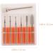 minkissy 1set Grinding Head Set Ceramic Drill Bit Pedicure Tools Sander Tool Manicure Pen Sander Portable Electric Nail Drill Nail Polishing Bits Manicure File Bit Nail Drill Bit To Rotate - Buy Online on SooperMarket.com