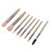 Zetiling Soft Bristle Portable Cosmetic Brush Set - 8PC Ergonomic Brushes for Loose Powder Concealer & Eyeshadow - Perfect Gift for Moms Wives & Friends - Buy Online on SooperMarket.com