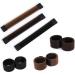 3-Piece Hair Bun Maker Set - Easy Snap Roll Nets for Women & Kids - French Twist Styling Tool - Brown - Buy Online on SooperMarket.com