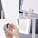 HIEEY Lighted Makeup Mirror with Three Color Lighting Modes, 5X Magnification, Smart Touch Control, and 360 Rotation - 15.2in. White | Hollywood Vanity Mirror with Lights - Gift Box Included - Buy Online on SooperMarket.com