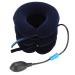 Inflatable Cervical Vertebrae Traction Device - Portable Neck Support Cushion for Home & Office (Adjustable Blue) - Buy Online on SooperMarket.com