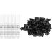 Tmishion Cat & Dog Nail Caps - 100 Soft Anti-Scratch Protective Sleeves for Pets (M) - Cool Black - Buy Online on SooperMarket.com