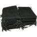 PACKOVE 3pcs Travel Bag Organizer Hair Dryer Pouch Bag Hair Dryer Bag M Velvet Bag Drawstring Bag Cell Phone Blackx3pcs 40*50cmx3pcs - Buy Online on SooperMarket.com