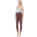 SOFTSAIL Maternity Leggings Pregnancy Pants Cotton Trousers with Belly Support Over Bump High Waisted Stretchy Soft Women Maternity Clothes Pregnancy Wear 16 Brown