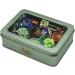 Walkers Toffee Sweets Assorted Flavours and Chocolate Eclairs x 200g Bundle with Silver Window Lid Refillable Tin - Buy Online on SooperMarket.com