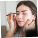 Baluue 10 Pcs Eye Shadow Brush Dual Ended Makeup Brush Sponge Applicator Makeup Applicator Stainless Steel 5.8X0.7X0.5CM Black - Buy Online on SooperMarket.com