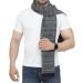 Blessfull Healing Woolen Muffler For Men and Women Grey - Buy Online on SooperMarket.com