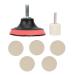 Glass polishing set cerium oxide powder polishing set with good effect fine workmanship soft material versatile use for glass