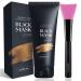 Aliceva Black Mask  Blackhead Remover Mask  Charcoal Peel Off Mask  Charcoal Mask  Charcoal Face Mask for All Skin Types with Brush - 2.12 FL.OZ / 60G