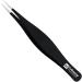 Macs Professional Tweezers Set for Eyebrow Plucking & Ingrown Hair Removal - Stainless Steel Precision Sharp Tips - Black 7343BK - Buy Online on SooperMarket.com