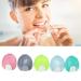 5pcs Slim Retainer Case - Portable Travel Prosthesis Storage with Snap Lock | Aligner Orthodontic Mouth Protection - Buy Online on SooperMarket.com