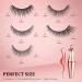 DREWALA Magnetic Eyelashes with Eyeliner Kit - 5 Pairs, 3D Natural Look, Waterproof, Easy to Apply, Reusable, Long Lasting - No Glue Needed False Eyelashes Pack - Buy Online on SooperMarket.com