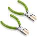 2 Pack Nylon Nose Pliers - Carbon Steel Jewelry Making Tools for Beading & Wire Crafts - 5.3 Inch - Buy Online on SooperMarket.com
