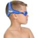 Frogglez Anti-Fog Swimming Goggles for Kids under 10 (Ages 3-10) Recommended by Olympic Swimmers Premium Pain-Free Strap Blue Frog
