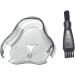 RONSIT Protective Plastic Cover Cap & Cleaning Brush for Norelco 1100 1200 Series Shaver - International Shipping Available - Buy Online on SooperMarket.com