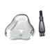 RONSIT Protective Plastic Cover Cap + Cleaning Brush Compatible with Norelco 1100 1200 Series Shaver Head