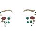 St. Patrick's Day Face Jewels & Gems Set - Glitter Rhinestones & Temporary Tattoos for Rave, Henna & Parties - Buy Online on SooperMarket.com