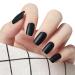 Black Nail Polish Matte Nail Polish 7 Days Long Lasting Nail Polish Quick Dry Nail Gel Polish Natural Non Toxic Nail Varnish DIY Nail Art at Home