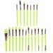 Soft Safe Fiber Hair Handle 20 Pieces Makeup Powder Brush for Eye SHADOW Blush Beauty