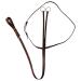 Kincade Leather Running Martingale Black Brown Pony
