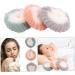 NOLITOY 3 Pcs Natural Two-Ball Bath Sponge Set for Women - Body Wash Accessories Mesh Bath Ball & Plastic Fiber Scrubber - Buy Online on SooperMarket.com