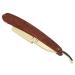 Ergonomic Vintage Beard Razor Stand for Men | Solid Wood & Stainless Steel Holder | Perfect Barber Shop Accessory - Buy Online on SooperMarket.com
