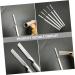 Minkissy 10 STK Pig Hair Blade Holder - Japanese Fish Tweezers & Metal Cleaning Devices for Body Care | Stainless Steel Scraper for Pigs - Buy Online on SooperMarket.com