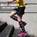 Buy Actinput 4 Pairs Compression Stockings for Men & Women - Colorful Support Socks for Sports Travel Cycling & More (Black S-M) - Buy Online on SooperMarket.com