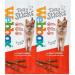 Pulla Variety Cat Sticks Cat Tasty Salmon & Trout Chicken & Liver Turkey & Lamb Beef and Rabbit - Sticks 24 Sticks (4pack) - Buy Online on SooperMarket.com
