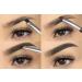 Impora London Angled Eyeliner/Brow Makeup Brush | Flat with Angled Tip for Winged Liners - Ideal for Eyes & Brows - Works with Gel, Cream, or Powder - Buy Online on SooperMarket.com
