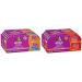 WHISKAS Perfect Portions Wet Cat Food Cuts in Gravy Chicken & Salmon (12 Pack) + WHISKAS Perfect Portions Meaty Selections Adult Wet Cat Food Pat (12x75g) Cat Food + Wet Cat Food Chicken & Salmon 75 g (Pack of 12)