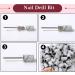 Litensh 75PCS Nail Sanding Bands & Drill Manicure Set with Box - 80/120/180 Grit Sanding Tape & 3/32 Nail Drill Bit Attachments Included - Buy Online on SooperMarket.com