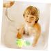 4 Pcs Baby Loofah Bath Scrubbers - Soft & Safe Bathing Supplies | Shower Scrubber & Spa Bath Sponge for Babies - Buy Online on SooperMarket.com