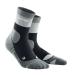 CEP - Hiking Light Merino Mid Cut Socks Redesign for Women |Better stability thanks to hiking socks with compressionTrekking socks for light legs 27 Stonegrey/gray