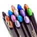 15 Colors Waterproof Eyeshadow Stick Set - Long Lasting Shimmer & Glitter Eye Shadow Pencil by Petansy - Buy Online on SooperMarket.com