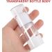 Lurrose 3PCS 15/30/50ml Airless Pump Bottles Press Pump Cosmetics Container Essence Cleanser Emulsion Storage Dispenser for Travel White - Buy Online on SooperMarket.com