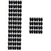 Healeved 48 Pairs Hand Construction for Dry Hands Welding Moisturizing Beauty Labor Gardening Non Sleeping Elastic Band Outdoor Work