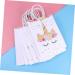 HOMSFOU 20 Pcs Paper Gift Bag Unicorn Gift Bag Unicorn Candy Bag Paper Candy Bag Unicorn Paper Bag Tote Bag Customized - Buy Online on SooperMarket.com