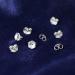 LUCKMORA 14K White Gold Earring Backs | 0.15g AU585 Butterfly Replacements for Studs | Hypoallergenic Pierced Secure Design - Buy Online on SooperMarket.com