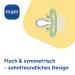Mam Air Night Silicon Pacifier Set - 2 Tooth-Friendly Baby Pacifiers for 16+ Months | Light & Airy Design with Pacifier Box | Bear & Trees - Buy Online on SooperMarket.com