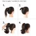 CJL 12 Ash Blonde Curly Clip-In Ponytail Extension - Synthetic Hairpiece for Women - Buy Online on SooperMarket.com