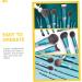 POPETPOP 1 Set Diamond Makeup Brush Artificial Fiber Miss Turquoise Beauty Tools - Buy Online on SooperMarket.com