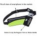 EngYen Fanny Pack with Water Bottle Holder - Slim Waist Bag for Travel, Workout, Hiking - Green Running Belt for Men and Women - Perfect Holder for Phone, Money, Key - Hydration Pouch for Runners - Buy Online on SooperMarket.com