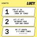 LUCY Nicotine Gum 4mg 100 Count | Mango Flavour | NPN 80108821 | Stop Smoking Aid | 10 pcs per Pack x 10 Packs - Buy Online on SooperMarket.com